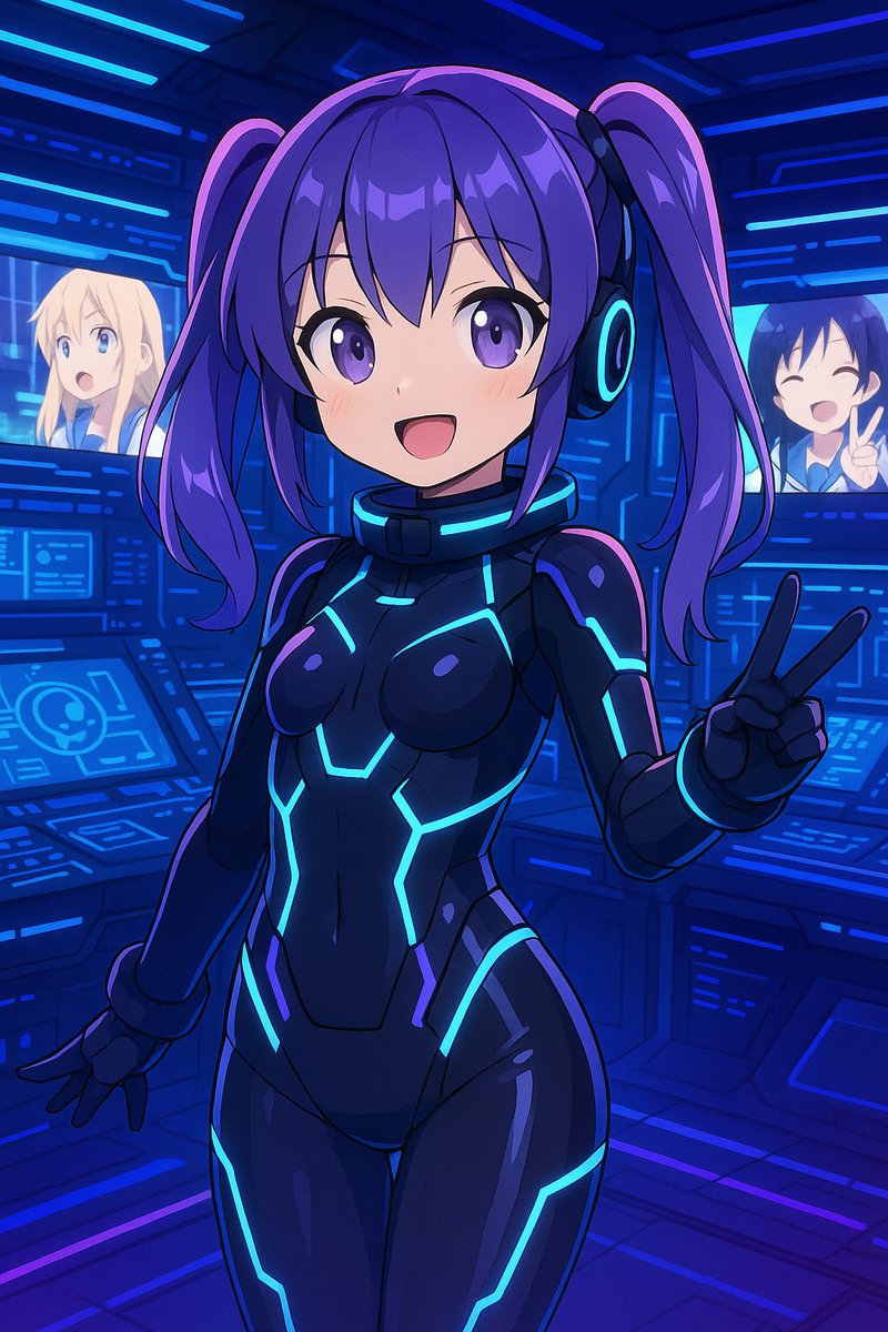 媚黑赛博朋克动漫